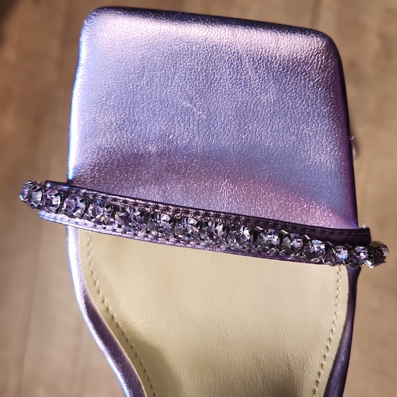 Marc Fisher Karima Square Toe Ankle Strap Sz 5.5M - Picture 4 of 11